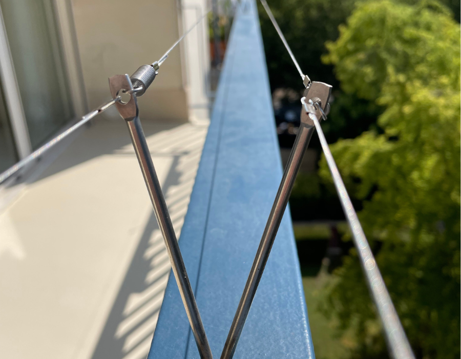 depigeonnage hauts de seine neuilly 92 cable tendu