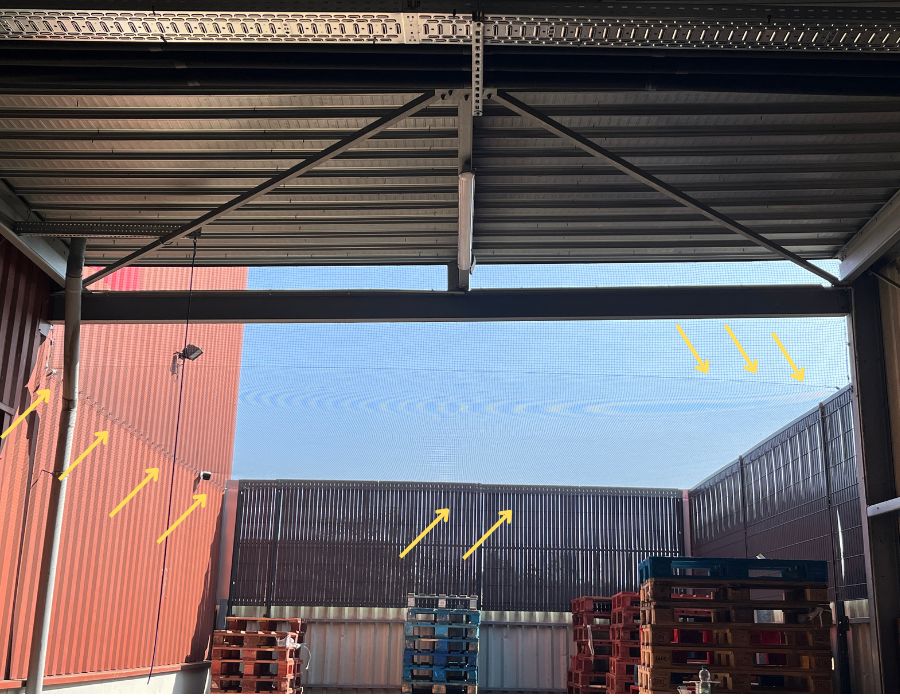 filet anti pigeon chez auchan